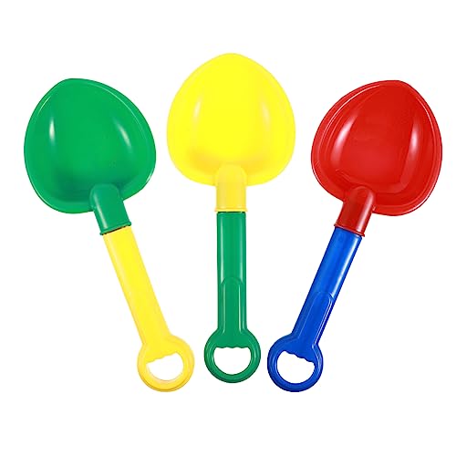 INOOMP 3 Stück Sandschaufel Spielzeug für Kinder Robuste Kunststoff Schaufeln für Strand Sandspiel zum Graben Spielen und Buddeln INOOMP 3 Stück Sandschaufel Spielzeug für Kinder Robuste Kunststoff Schaufeln für Strand Sandspiel zum Graben Spielen und Buddeln von INOOMP