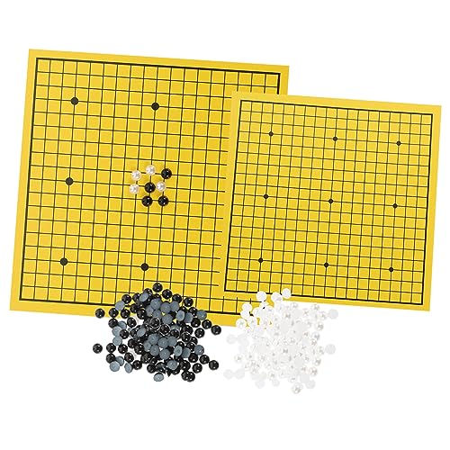 INOOMP 4 Sätze Go Model Toys Miniatur Schachbrett Kleines Schachbrett DIY Mini Hausbedarf Puppenhaus Möbel Dekoration Puppenhauszubehör Mini-spielzeugschach Papier INOOMP 4 Sätze Go Model Toys Miniatur Schachbrett Kleines Schachbrett DIY Mini Hausbedarf Puppenhaus Möbel Dekoration Puppenhauszubehör Mini-spielzeugschach Papier von INOOMP