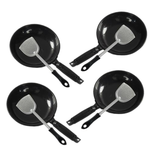 INOOMP 4 Sätze Wok Spatel Set Dekorative Miniaturtöpfe Mini- -miniaturtöpfe Ornamente Simulation Pfannen Miniaturkochgeschirr Dekorative Simulationspfannen Plastik INOOMP 4 Sätze Wok Spatel Set Dekorative Miniaturtöpfe Mini- -miniaturtöpfe Ornamente Simulation Pfannen Miniaturkochgeschirr Dekorative Simulationspfannen Plastik von INOOMP