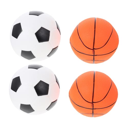 INOOMP 4 Stück Aufblasbarer Ball Basketball Aufblasbare Fußbälle Fußball Mini -fußbälle Aufblasbare Basketbälle Mini Aufblasbarer Fußball Aufblasbare Bälle PVC INOOMP 4 Stück Aufblasbarer Ball Basketball Aufblasbare Fußbälle Fußball Mini -fußbälle Aufblasbare Basketbälle Mini Aufblasbarer Fußball Aufblasbare Bälle PVC von INOOMP