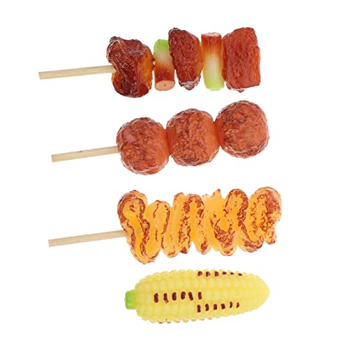 INOOMP 4 Stück Barbecue -Spießspielzeuge Kinderspielzeug Tu so, als würdest du Grillen Spielzeuggrill Kinderrollenspiel Spielmodelle für Simulationsspielzeug für PVC INOOMP 4 Stück Barbecue -Spießspielzeuge Kinderspielzeug Tu so, als würdest du Grillen Spielzeuggrill Kinderrollenspiel Spielmodelle für Simulationsspielzeug für PVC von INOOMP