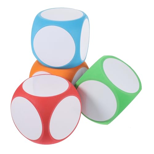 INOOMP 4 Stück DIY Löschbare Schaumwürfel für Kreative Spiele und Partys Hochwertige Kompakte und Sichere Spielzeuge für Verschiedene Anlässe und Einfach zu Reinigen INOOMP 4 Stück DIY Löschbare Schaumwürfel für Kreative Spiele und Partys Hochwertige Kompakte und Sichere Spielzeuge für Verschiedene Anlässe und Einfach zu Reinigen von INOOMP