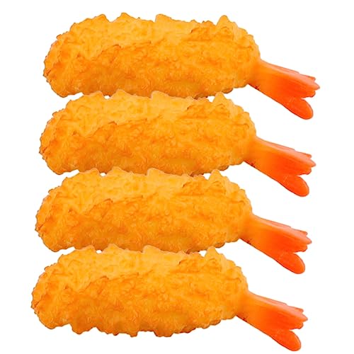 INOOMP 4 Stück Dekoratives Lebensmittelmodell Künstliche Gebratene Tempura Garnelen Simuliertes Lebensmittelmodell Gefälschtes Tempura Modell Simulation Tempura Gefälschtes INOOMP 4 Stück Dekoratives Lebensmittelmodell Künstliche Gebratene Tempura Garnelen Simuliertes Lebensmittelmodell Gefälschtes Tempura Modell Simulation Tempura Gefälschtes von INOOMP
