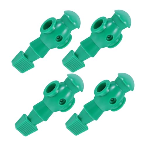INOOMP 4 Stück Fußball Tischtennisspieler Tischfußballfiguren Tischfußballteile Für Erwachsene Party Mini Spieler Tischfußballspielzubehör Fußballspielzeug Grünes INOOMP 4 Stück Fußball Tischtennisspieler Tischfußballfiguren Tischfußballteile Für Erwachsene Party Mini Spieler Tischfußballspielzubehör Fußballspielzeug Grünes von INOOMP