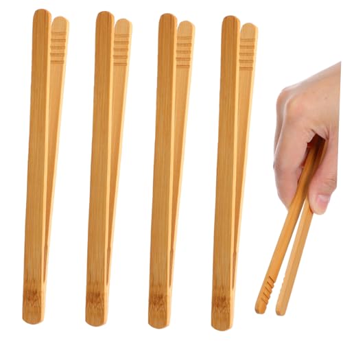 INOOMP 4 Stück Holz Pinzette Teiliges Montessori Feinmotorik für Frühen Lernentwicklung und Greiffähigkeit INOOMP 4 Stück Holz Pinzette Teiliges Montessori Feinmotorik für Frühen Lernentwicklung und Greiffähigkeit von INOOMP