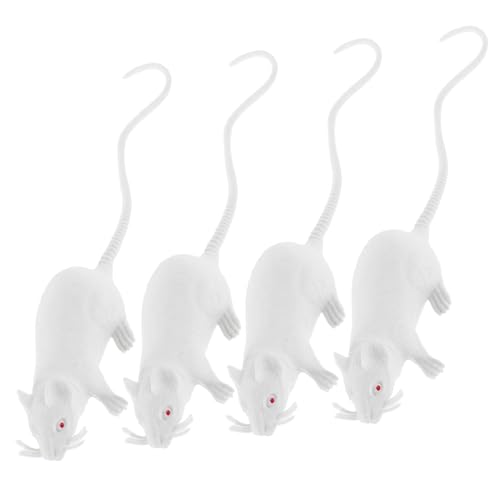 INOOMP 4 Stück Kleine Modell Realistische Gefälschte Party Gruseliges Realistische Figur Realistische Figur Kleines Tier Gefälschte Ratte Kunststoff INOOMP 4 Stück Kleine Modell Realistische Gefälschte Party Gruseliges Realistische Figur Realistische Figur Kleines Tier Gefälschte Ratte Kunststoff von INOOMP