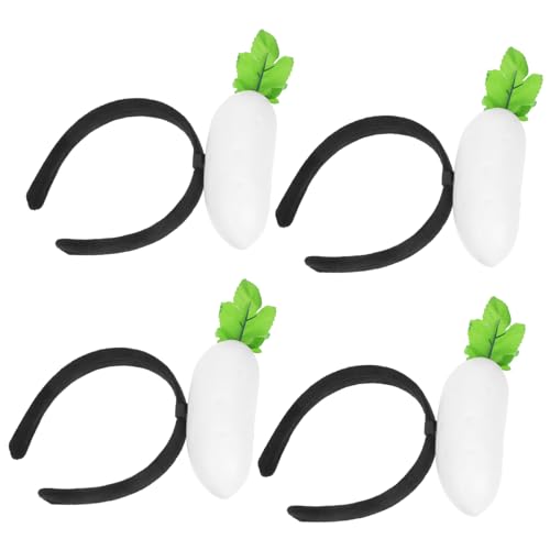 INOOMP 4 Stück Kreatives Obst und Gemüsehaarband Lustiges Gemüse-Stirnband gefälschtes Gemüse Party -Outfit -Stirnband Neuheit Haarzubehör Kopfbedeckungen für Erwachsene Plastik Weiß INOOMP 4 Stück Kreatives Obst und Gemüsehaarband Lustiges Gemüse-Stirnband gefälschtes Gemüse Party -Outfit -Stirnband Neuheit Haarzubehör Kopfbedeckungen für Erwachsene Plastik Weiß von INOOMP