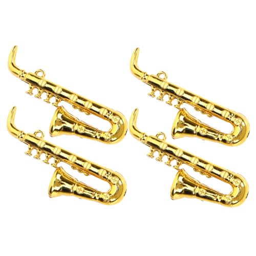 INOOMP 4 Stück Mini-Saxophon Miniatur-Musikinstrumente winzig Mini-Musikinstrumente Miniaturen Finger Kind Miniatur-Saxophon- Miniaturhausdekor Miniatur-Blasinstrument Plastik Golden INOOMP 4 Stück Mini-Saxophon Miniatur-Musikinstrumente winzig Mini-Musikinstrumente Miniaturen Finger Kind Miniatur-Saxophon- Miniaturhausdekor Miniatur-Blasinstrument Plastik Golden von INOOMP