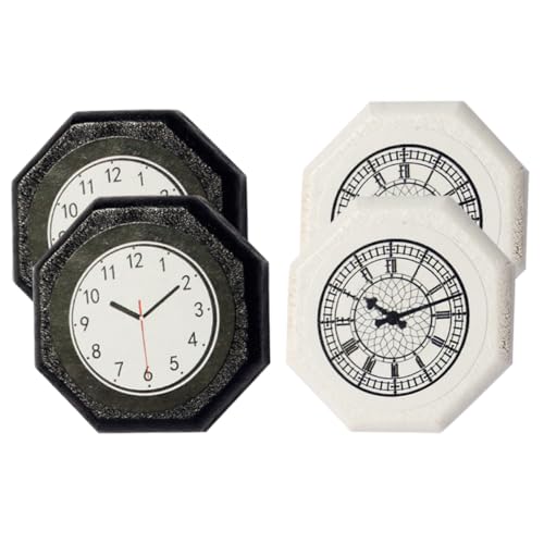 INOOMP 4 Stück Miniatur Wanduhr Modell Miniaturen Puppenhaus Zubehör Mini Wanduhr Miniatur Puppenhaus Zubehör Lebende Miniatur Uhr Puppenhaus Dekore Kleine Puppenmöbel INOOMP 4 Stück Miniatur Wanduhr Modell Miniaturen Puppenhaus Zubehör Mini Wanduhr Miniatur Puppenhaus Zubehör Lebende Miniatur Uhr Puppenhaus Dekore Kleine Puppenmöbel von INOOMP