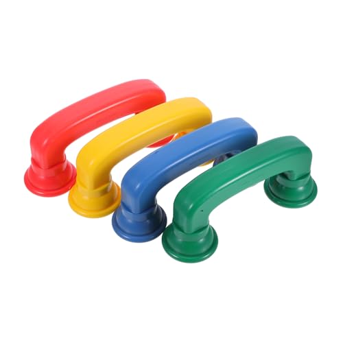 INOOMP 4 Stück Pädagogisches Teiliges Feedback Telefonspielzeug für Kleinkinder Ergonomischer Telefonhörer Rot Blau Gelb und Grün und Formerkennung Feinmotorik und Sozialen Fähigkeiten INOOMP 4 Stück Pädagogisches Teiliges Feedback Telefonspielzeug für Kleinkinder Ergonomischer Telefonhörer Rot Blau Gelb und Grün und Formerkennung Feinmotorik und Sozialen Fähigkeiten von INOOMP