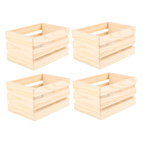 INOOMP 4 Stück Puppenhaus-Aufbewahrungskorb Minature Dinge Puppenhauszubehör Küchenzubehör für Puppenstuben Miniatur -Dinge Minikisten Miniaturkisten Dollhouse Dekorationen Holz Beige INOOMP 4 Stück Puppenhaus-Aufbewahrungskorb Minature Dinge Puppenhauszubehör Küchenzubehör für Puppenstuben Miniatur -Dinge Minikisten Miniaturkisten Dollhouse Dekorationen Holz Beige von INOOMP