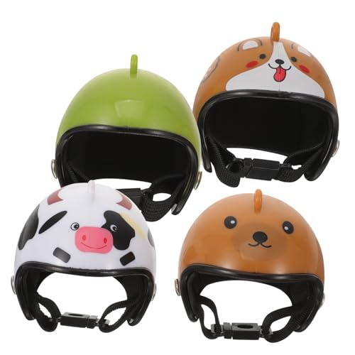 INOOMP 4 Stück Puppenhaushelm klein Lustige Papageienhelm-Kostüme Kopfschutz für Vögel Hühnerhüte für Hühner Hühnchenspielzeug drinnen Hähnchen Schutzhelm Hühnerbekleidung Vogelhelm Eisen INOOMP 4 Stück Puppenhaushelm klein Lustige Papageienhelm-Kostüme Kopfschutz für Vögel Hühnerhüte für Hühner Hühnchenspielzeug drinnen Hähnchen Schutzhelm Hühnerbekleidung Vogelhelm Eisen von INOOMP