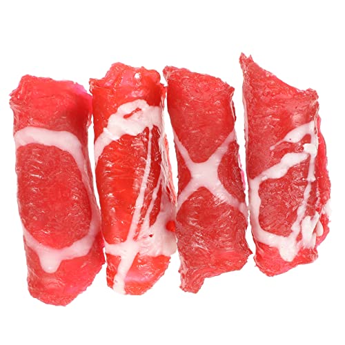 INOOMP 4 Stück Rollen Künstliches Gefälschtes Essen Lebensechte Fleischdekoration Figuren Gefälschtes Fleisch Gefälschtes Essen Fleisch Küche Rollenspiel Fotografie Fleisch Modell Party INOOMP 4 Stück Rollen Künstliches Gefälschtes Essen Lebensechte Fleischdekoration Figuren Gefälschtes Fleisch Gefälschtes Essen Fleisch Küche Rollenspiel Fotografie Fleisch Modell Party von INOOMP