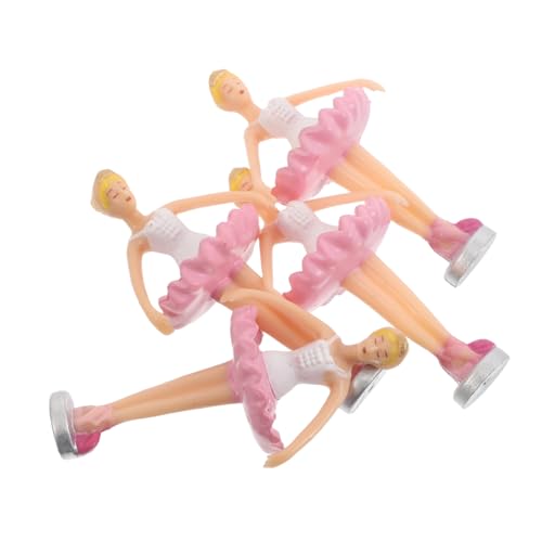 INOOMP 4 Stück Rotierende Ballerina-Prinzessinnen-Puppen Für Spieluhr, Zarte Ballett-tanzfiguren, Musikalische Schmuckschatulle, Zubehör Für Sammler INOOMP 4 Stück Rotierende Ballerina-Prinzessinnen-Puppen Für Spieluhr, Zarte Ballett-tanzfiguren, Musikalische Schmuckschatulle, Zubehör Für Sammler von INOOMP