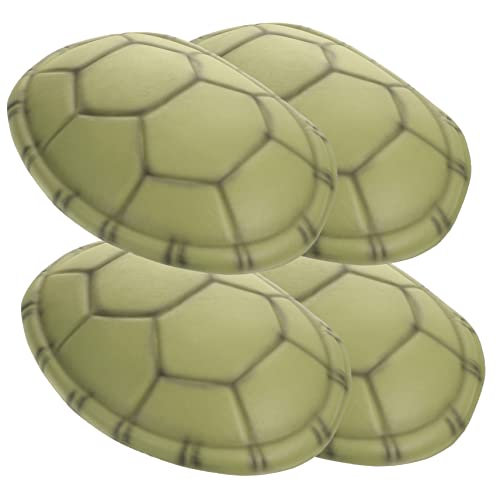INOOMP 4 Stück Schildkrötenpanzer-Requisiten Schildkrötenpanzer-Cosplay Hülse Schildpatt-kostüm Schildkrötenpanzer Kostüm Party-schildkrötenpanzer Outfit Jungs Klein Eva Dark Green von INOOMP