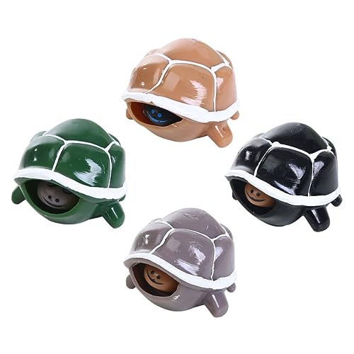 INOOMP 4 Stück Schildkrötenspielzeug entpacken Schildkröte quetschen Stressspielzeug für Schildkröten-Stressspielzeug Stressschildkröte Schildkröten-Squeeze- Plastik INOOMP 4 Stück Schildkrötenspielzeug entpacken Schildkröte quetschen Stressspielzeug für Schildkröten-Stressspielzeug Stressschildkröte Schildkröten-Squeeze- Plastik von INOOMP