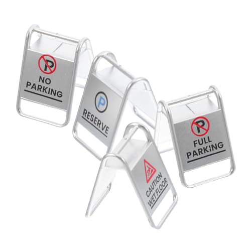 INOOMP 4 Stück Simulierte Verkehrsnoramente Spielzeugstraßenschilder Für Stoppschild Für Simulations-verkehrsspielzeug Simuliertes Parkspielzeug Plastik INOOMP 4 Stück Simulierte Verkehrsnoramente Spielzeugstraßenschilder Für Stoppschild Für Simulations-verkehrsspielzeug Simuliertes Parkspielzeug Plastik von INOOMP