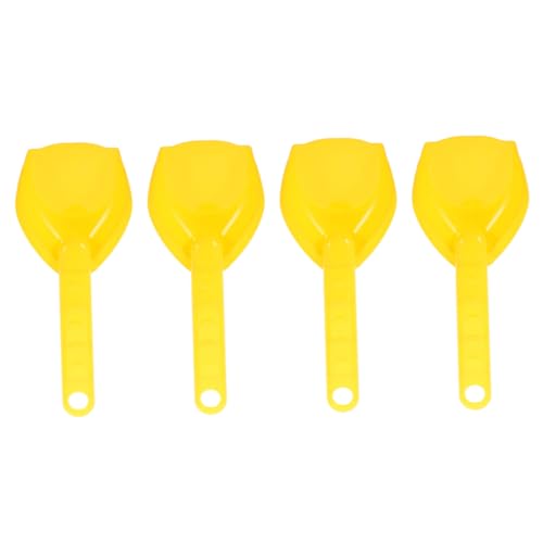 INOOMP 4 Stück Strandschaufelspielzeug Bausatz Sandkasten Schaufeln Für Strandspielzeug Für Sandschaufeln Kinderschaufel Sandspielzeug Plastik Yellow INOOMP 4 Stück Strandschaufelspielzeug Bausatz Sandkasten Schaufeln Für Strandspielzeug Für Sandschaufeln Kinderschaufel Sandspielzeug Plastik Yellow von INOOMP