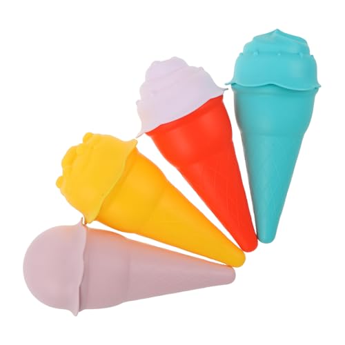 INOOMP 4 Stück Strandspielzeug Strandspielspielzeug Reise sandspielzeug im Freien Eisspielzeug für Sandformen für Eiscreme Eiscreme-Gastgeschenke Plastik INOOMP 4 Stück Strandspielzeug Strandspielspielzeug Reise sandspielzeug im Freien Eisspielzeug für Sandformen für Eiscreme Eiscreme-Gastgeschenke Plastik von INOOMP