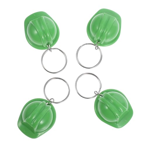 INOOMP 4 Stück Teiliges Mini Bauhelm Schlüsselanhänger Robuster Kleiner Schutzhelm Anhänger Stylischer Bauarbeiterhelm als Partygeschenk für Geburtstag Weihnachten Alltag INOOMP 4 Stück Teiliges Mini Bauhelm Schlüsselanhänger Robuster Kleiner Schutzhelm Anhänger Stylischer Bauarbeiterhelm als Partygeschenk für Geburtstag Weihnachten Alltag von INOOMP