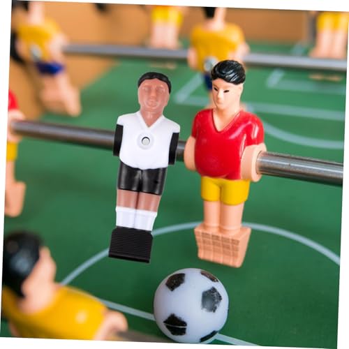 INOOMP 4 Stück Tischfußball Ersatzspieler Robuste Spielfiguren mit Ausgewogenem Gewicht Kompatibel für Schreibtisch Fußballspiele Fördert Reaktionsfähigkeit und Authentisches Spielgefühl von INOOMP