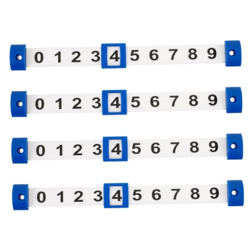 INOOMP 4 Stück Tischfußball Score Counter Präzise Punktezähler Kompaktes Tragbares Design Für Standard Tischkicker Zubehör Tischfußballspiele INOOMP 4 Stück Tischfußball Score Counter Präzise Punktezähler Kompaktes Tragbares Design Für Standard Tischkicker Zubehör Tischfußballspiele von INOOMP