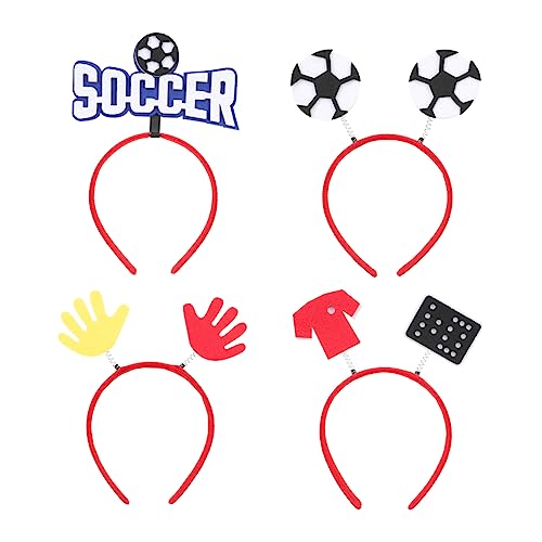 INOOMP 4 Stück Wm-stirnband Fußballzubehör Stirnbänder Für Sportfans Leistungsstirnband Party-haarreifen Sport-stirnbänder Für Mädchen Stirnband Für Fußballfans Abs INOOMP 4 Stück Wm-stirnband Fußballzubehör Stirnbänder Für Sportfans Leistungsstirnband Party-haarreifen Sport-stirnbänder Für Mädchen Stirnband Für Fußballfans Abs von INOOMP