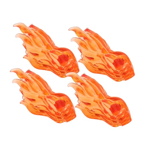 INOOMP 4stücke Teiliges Set Von Mini- -Effekten Kreative -zubehörteile Für Actionfiguren Geeignet Für Mädchen Interaktive Spielzeuge Für Pädagogisches Lernen Und Fantasievolles von INOOMP