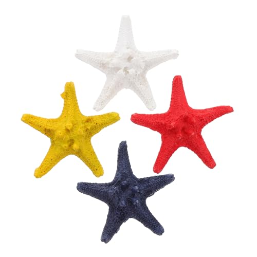 INOOMP 4 Teiliges Hochzeitstischdekor Heimdekor Aquarium Dekorationen Große Ornamente Stern Dekorationen Ornamente Für Den Sommer Bemalte Ornamente Aquarium Vasenfüller Boot von INOOMP