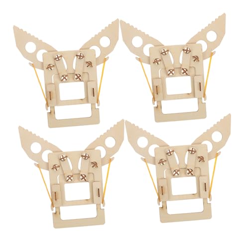 INOOMP 4 Teiliges Vorbau Set Für Im Alter Von 8–13 Jahren DIY Aus Holz – 3D Zangen Montage Holzpuzzle – Pädagogische Wissenschaft Mechanische Armprojekte Basteln Mädchen Jungen INOOMP 4 Teiliges Vorbau Set Für Im Alter Von 8–13 Jahren DIY Aus Holz – 3D Zangen Montage Holzpuzzle – Pädagogische Wissenschaft Mechanische Armprojekte Basteln Mädchen Jungen von INOOMP
