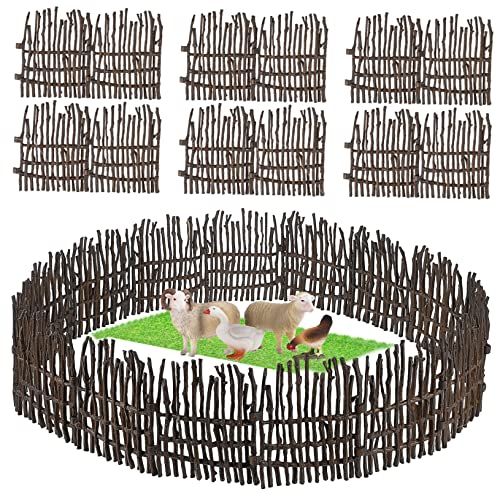 INOOMP 40 Stück Zaunset Mini-bauernhofzaun Bauernhofzäune Beiträge Spielzeugzäune Für Den Bauernhof Pferdespielzeug Korral Für Den Pferdestall Gartenzaun Gartenzäune PVC INOOMP 40 Stück Zaunset Mini-bauernhofzaun Bauernhofzäune Beiträge Spielzeugzäune Für Den Bauernhof Pferdespielzeug Korral Für Den Pferdestall Gartenzaun Gartenzäune PVC von INOOMP