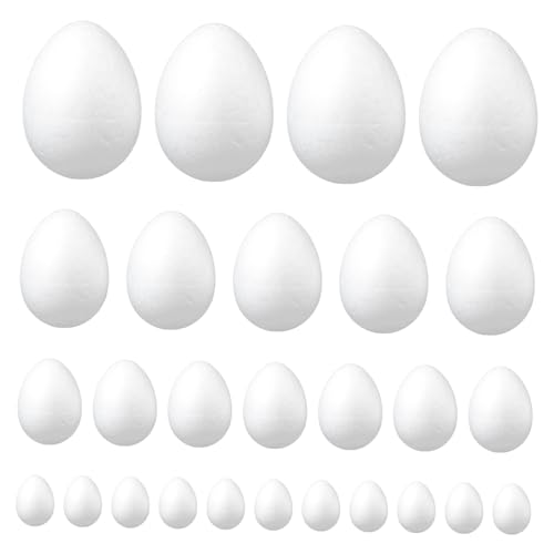 INOOMP 45Stücke Ostereier DIY Bastelset Handbemalte Hühnereier für Kreative Ostern Leicht zu Färben und Dekorieren und Bastelprojekte INOOMP 45Stücke Ostereier DIY Bastelset Handbemalte Hühnereier für Kreative Ostern Leicht zu Färben und Dekorieren und Bastelprojekte von INOOMP