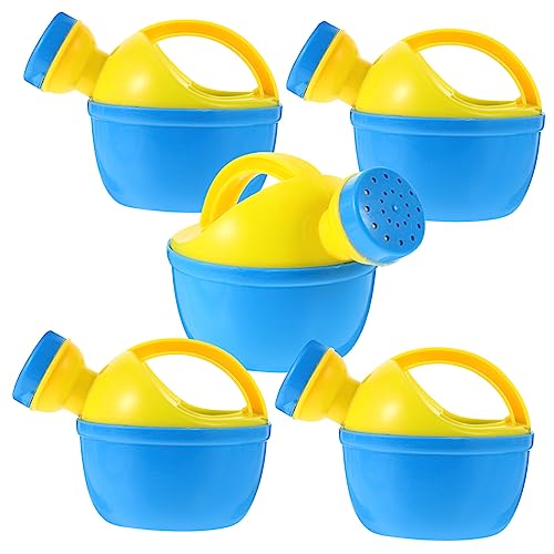 INOOMP 5 Stück Gießkanne gießkanne Wasserspielspielzeug kleine Gießkannen Wassereimer für Wasserkessel Badewanne Gießkanne gießen Plastik Zufällige Farbe von INOOMP
