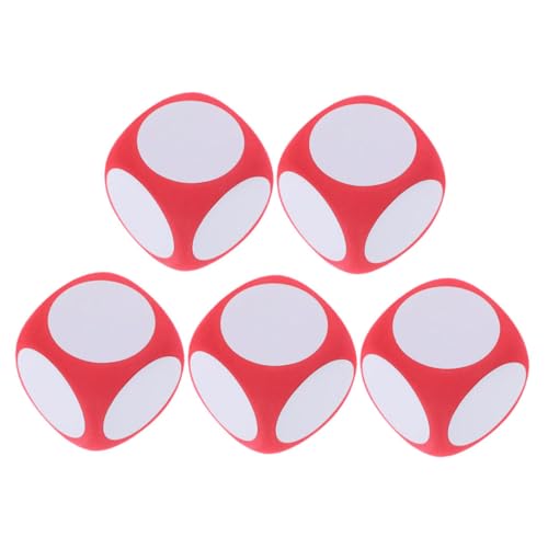 INOOMP 5 Stück Leere Schaumstoffwürfel DIY Bastelwürfel für Partyspiele Unterrichtsmaterial und Kreative Spiele für Schulaktivitäten und Lernprojekte INOOMP 5 Stück Leere Schaumstoffwürfel DIY Bastelwürfel für Partyspiele Unterrichtsmaterial und Kreative Spiele für Schulaktivitäten und Lernprojekte von INOOMP