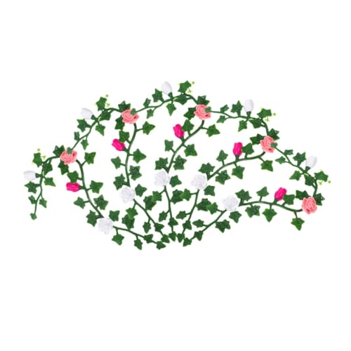 INOOMP 5 Stück Miniatur Blumenranke Modell Teiliges Künstliche Blumenrebe für Puppenhaus Deko für Mikro Landschaften und Architektonische Modelle von INOOMP