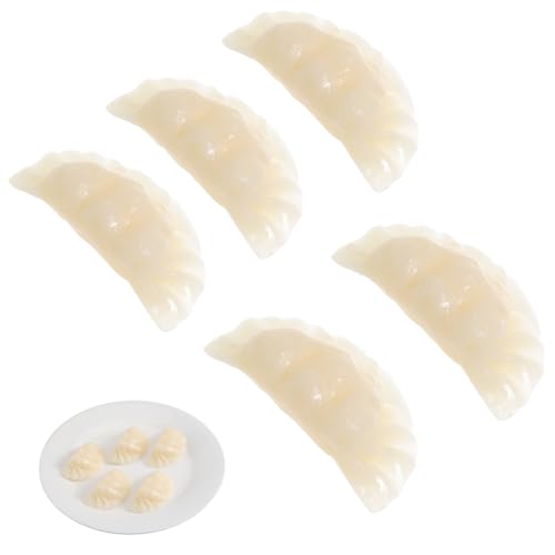 INOOMP 5 Stück Simulationsknödelmodell simuliertes Knödeldekor künstlich falsche Knödel Party Fenster deko Lebensmittel gefälschte Essensrequisite Simulation Essen realistisch PVC Weiß INOOMP 5 Stück Simulationsknödelmodell simuliertes Knödeldekor künstlich falsche Knödel Party Fenster deko Lebensmittel gefälschte Essensrequisite Simulation Essen realistisch PVC Weiß von INOOMP