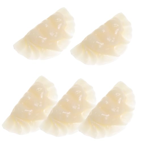 INOOMP 5 Stück Teiliges Künstliche Dumpling Modelle Lebensnahe Simulation für Fotografie Restaurantdeko und Partys Hochwertiges PVC Langlebig und Sicher INOOMP 5 Stück Teiliges Künstliche Dumpling Modelle Lebensnahe Simulation für Fotografie Restaurantdeko und Partys Hochwertiges PVC Langlebig und Sicher von INOOMP