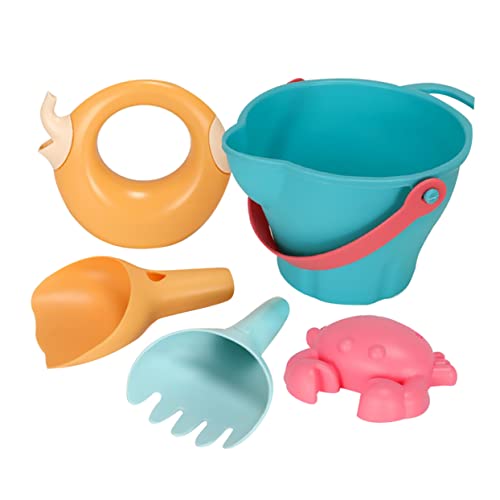 INOOMP 5 Stück Teiliges Strandspielzeug Set für Tragbares Sandspielzeug mit Eimer und Kreatives Wasserspielzeug für Jungen Sommer für Strand und Wasserspiele INOOMP 5 Stück Teiliges Strandspielzeug Set für Tragbares Sandspielzeug mit Eimer und Kreatives Wasserspielzeug für Jungen Sommer für Strand und Wasserspiele von INOOMP