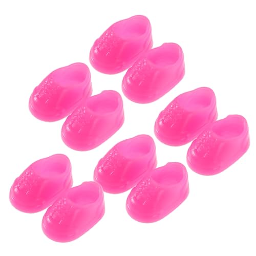 INOOMP 50 Paare Kleine Gelbe Entenspielzeug Babydoll-Schuhe Kleinkinderschuhe Miniatur Unfertige Schuhe Mini-puppenhauszubehör Bärenhausschuhe Miniatursachen Rosy Plastik INOOMP 50 Paare Kleine Gelbe Entenspielzeug Babydoll-Schuhe Kleinkinderschuhe Miniatur Unfertige Schuhe Mini-puppenhauszubehör Bärenhausschuhe Miniatursachen Rosy Plastik von INOOMP