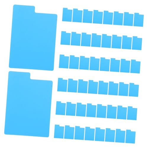INOOMP 50 Stück DIY Schallplattenteiler Albumtrenner Mit Beschreibbaren Registerkarten Tools Zur Schallplattenorganisation Für Den Heim Audioraum Oder Den Professionellen Musikladen von INOOMP