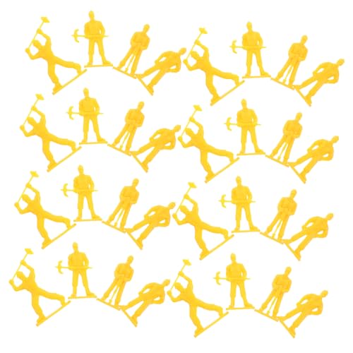 INOOMP 50 Stück Kleine -spielzeuge Dekoration Realistisch Tun So, Als Würden Sie Mini -Figur Menschen Modellieren Vorgeben Winzig Layout Thema Favorisieren Pp Gelb INOOMP 50 Stück Kleine -spielzeuge Dekoration Realistisch Tun So, Als Würden Sie Mini -Figur Menschen Modellieren Vorgeben Winzig Layout Thema Favorisieren Pp Gelb von INOOMP