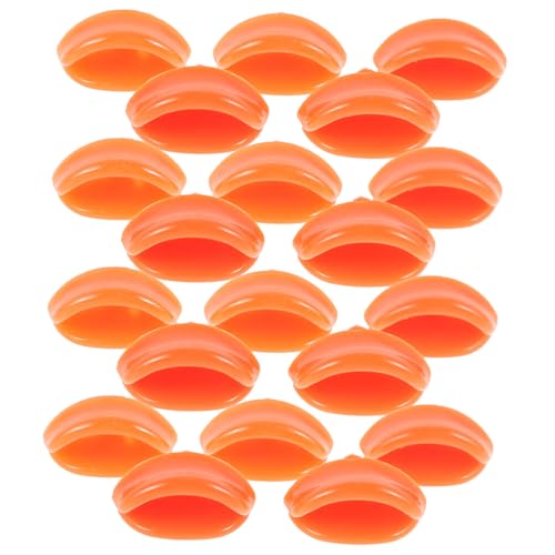 INOOMP 50 Stück Kleiner Entenschnabel Mund Mini Ente Kleinkinder Tierspielzeug Winzig Münder Stockente Sachen Lustig Orange von INOOMP