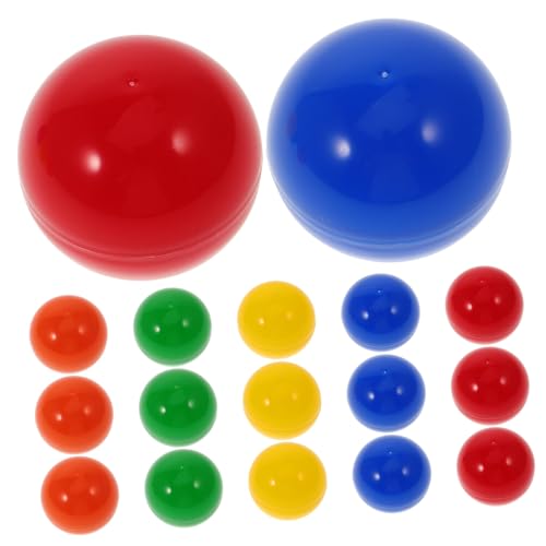 INOOMP 50 Stück Party Lotteriebälle Befüllbare Plastikkugeln für Tombola Events Große Bunte Kugeln für Spiele und Überraschungen für Feste und Aktivitäten INOOMP 50 Stück Party Lotteriebälle Befüllbare Plastikkugeln für Tombola Events Große Bunte Kugeln für Spiele und Überraschungen für Feste und Aktivitäten von INOOMP