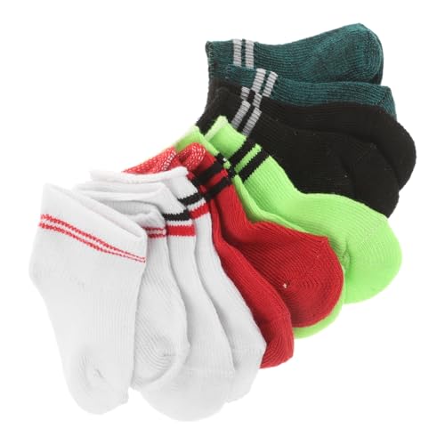 INOOMP 6 Puppensocken Spielzeugsocken so tun als ob Puppe zubehör Puppenzubehör Puppe verkleiden Zubehör Puppenkleidung Accessoires Puppenkostüm Stoff von INOOMP