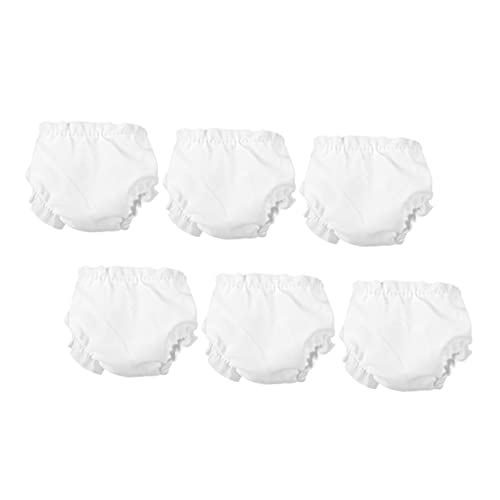 INOOMP 6 Stck. Teiliges Puppenunterwäsche Verstellbare Flexible Unterhosen für Puppen für Babypuppen Zubehör und Kreatives INOOMP 6 Stck. Teiliges Puppenunterwäsche Verstellbare Flexible Unterhosen für Puppen für Babypuppen Zubehör und Kreatives von INOOMP