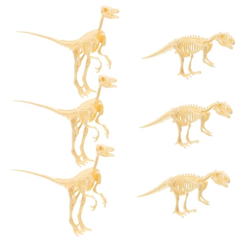 INOOMP 6stücke Teiliges Dinosaurier Modell Für Bausatz Mit Tyrannosaurus Und Velociraptor Skeletten Lehrreiches Spielzeug Für Kreative Entdeckungen INOOMP 6stücke Teiliges Dinosaurier Modell Für Bausatz Mit Tyrannosaurus Und Velociraptor Skeletten Lehrreiches Spielzeug Für Kreative Entdeckungen von INOOMP