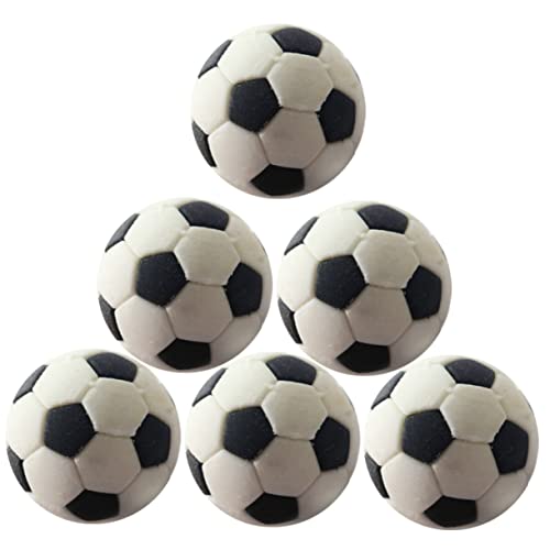 INOOMP 6 Stück Fußballmodell Miniatur Puppenhaus schwebender Fußball drinnen lebensechter Mini-Fußball Fußballspielzeug Mini-Ball Requisiten Mini-Hausfußball Mini -Fußball Gummi INOOMP 6 Stück Fußballmodell Miniatur Puppenhaus schwebender Fußball drinnen lebensechter Mini-Fußball Fußballspielzeug Mini-Ball Requisiten Mini-Hausfußball Mini -Fußball Gummi von INOOMP