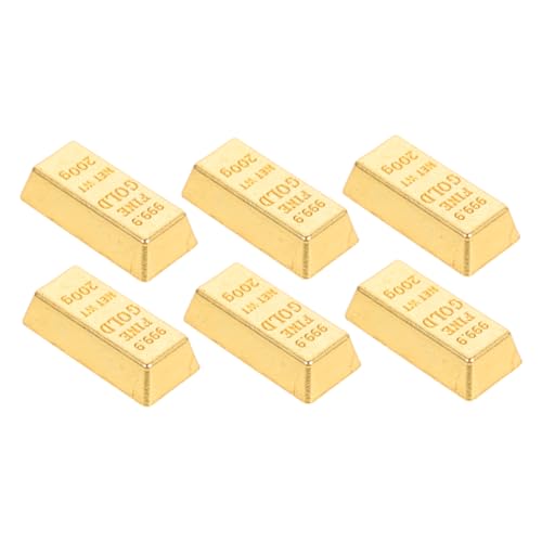 INOOMP 6 Stück Gold Barmodell kleine Hausdekoration Bardekoration simuliert Mini - Miniaturmodell von Puppenhaus- Miniatur- Papier Golden INOOMP 6 Stück Gold Barmodell kleine Hausdekoration Bardekoration simuliert Mini - Miniaturmodell von Puppenhaus- Miniatur- Papier Golden von INOOMP