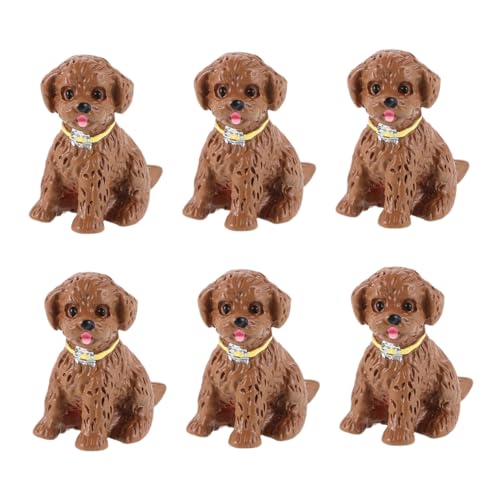 INOOMP 6stücke Hund Figuren Aus Harz Schlüsselanhänger Und Miniatur Garten Dekoration Für Puppenhaus Zubehör Niedliche Tierornamente Für Kreative Bastelprojekte INOOMP 6stücke Hund Figuren Aus Harz Schlüsselanhänger Und Miniatur Garten Dekoration Für Puppenhaus Zubehör Niedliche Tierornamente Für Kreative Bastelprojekte von INOOMP
