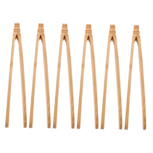 INOOMP 6stücke Teiliges Montessori Holzklammer Feinmotorik-Werkzeuge Für Junge Mädchen Holzpinzetten Für Sensorische Aktivitäten Lernspielzeug Zur Hand-Augen-koordination Und von INOOMP